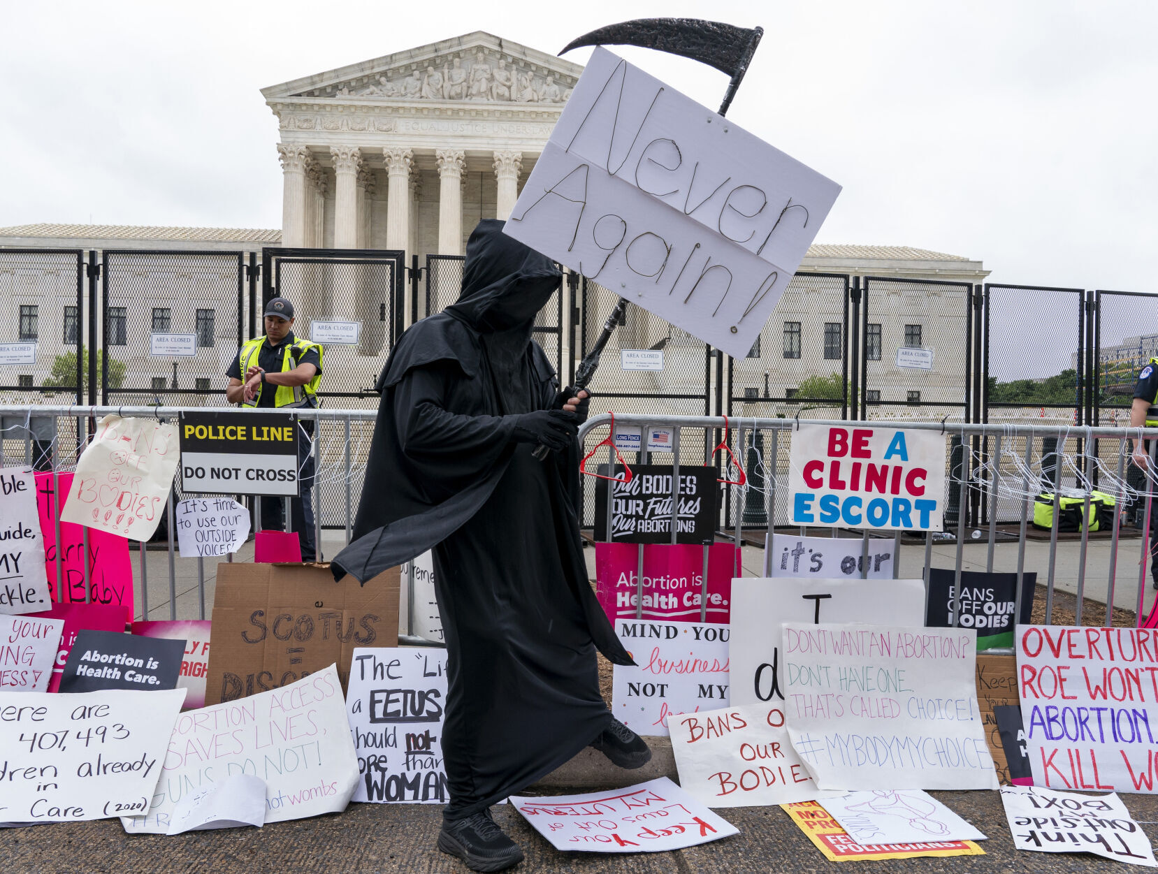 APTOPIX Supreme Court Abortion Protests